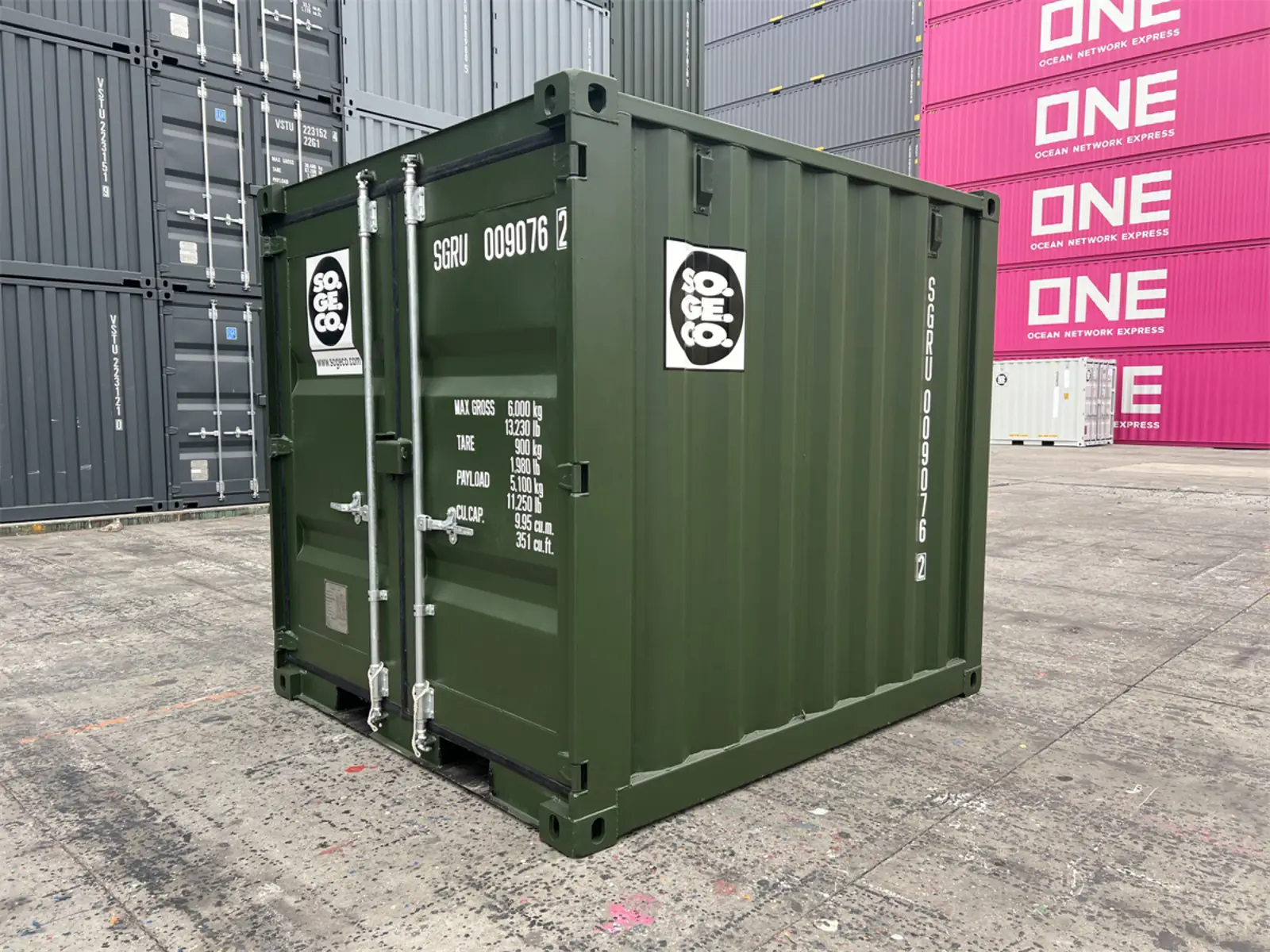 Container Minibox da 8 piedi
